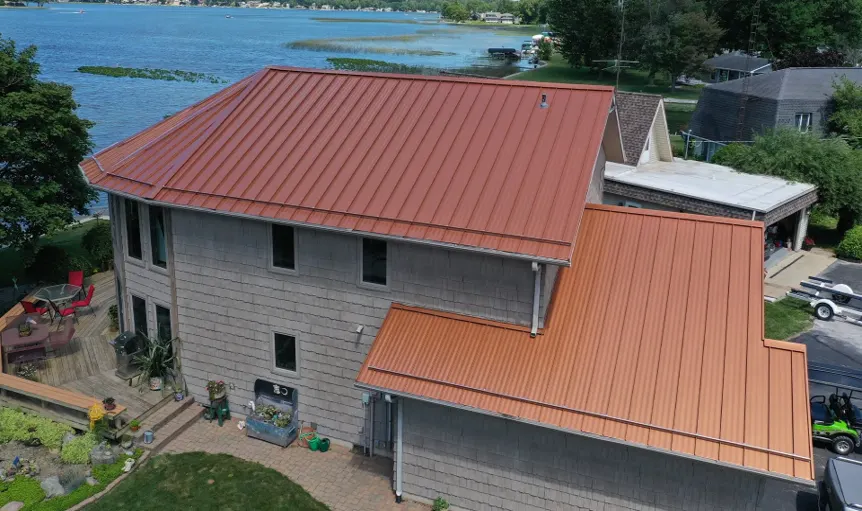 Commercial roof inspection documented in Russiaville